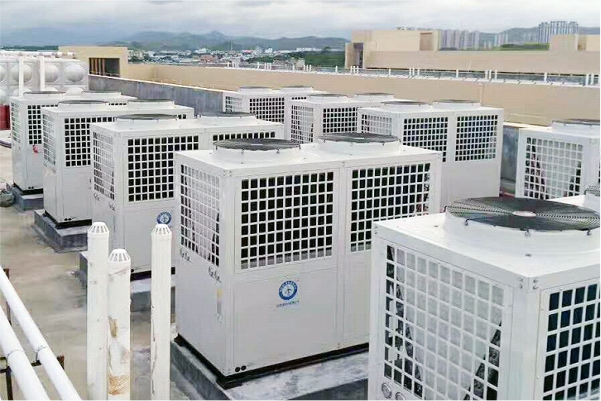 广东梅州丰顺实验中学空气能热泵热水项目
