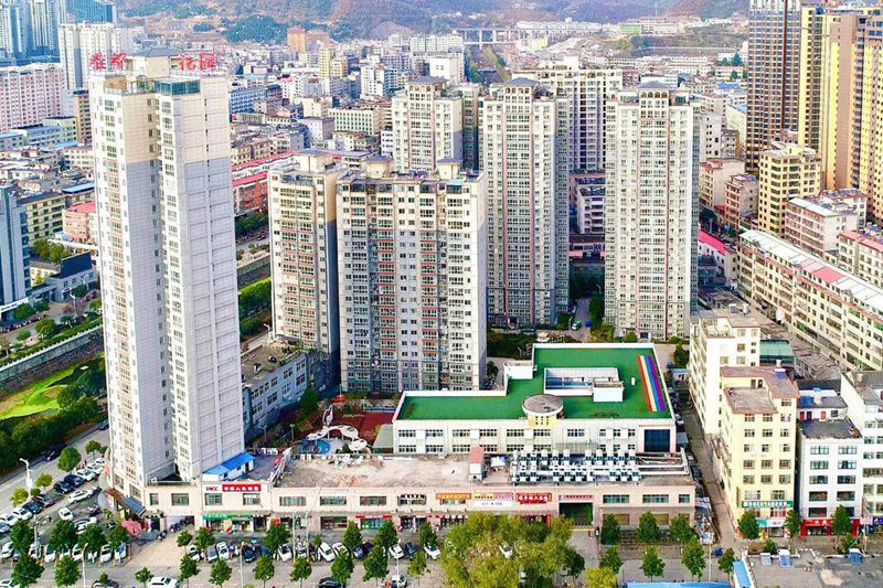 陕西省商洛市7万平米小区供暖项目