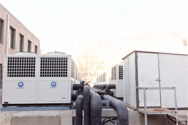 辽宁省沈阳东佳瑞士酒店空气能热泵制冷+采暖+热水项目