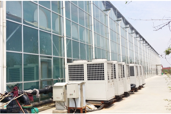 河南新郑摄影基地空气能热泵采暖项目