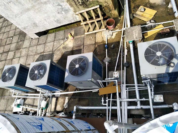 广西浦北县第五中学空气能热泵热水系统改造工程