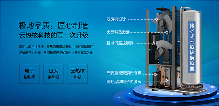 科普热泵常识：揭秘空气能“四大件”之蒸发器