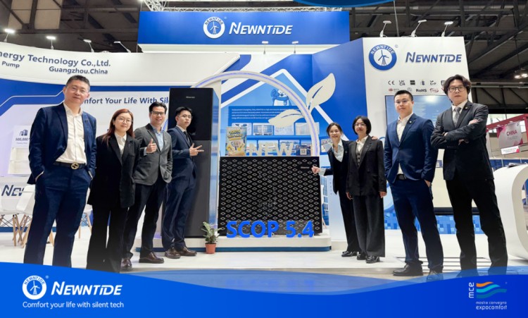 海外空气能展会现场