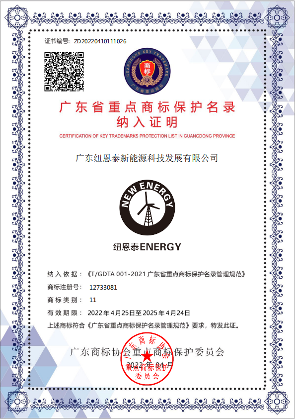 广东省重点商标保护名录
